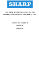 Sharp 1840TC-FC Instruction Manual And Parts List