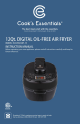 Cook's essentials K43782/EAF-15 Instruction Manual