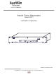 Guardian Telecom AG17 Installation & Operation Manual