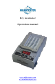 Milkotester ET – W24 Operation Manual