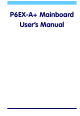 Elitegroup Computer Systems P6EX-A+ User Manual