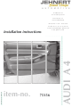 JEHNERT SOUND DESIGN 75156 Installation Instructions Manual