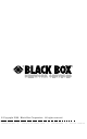 Blackbox SCAN-LAN Vt TS Series Manual