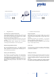 provita 1 Series Operating Instructions Manual