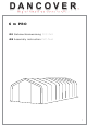 Dancover 6 m PRO Assembly Instruction Manual