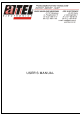 Atel 5324 User Manual
