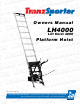 TRANZSPORTER LH4000 Owner's Manual