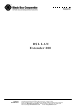Black Box DSL LAN Extender 200 User Manual
