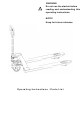 Noblelift DFE20 Operating Instructions & Parts List Manual