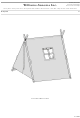 Williams-Sonoma COLLAPSIBLE TENT Assembly Instructions Manual