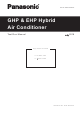 Panasonic GHP Test Run Manual