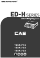 EMGA ED-H Series Manual