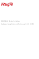Ruijie RG-S7808C Series Hardware  Installation And Reference Manual