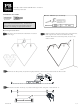 PB TEEN Antiqued Paneled Mirror Heart Mounting Instruction