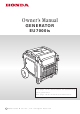 HONDA EU7000IS MANUAL Pdf Download | ManualsLib