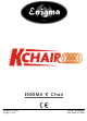 Medicare Technology Enigma K Chair Owner's Handbook Manual