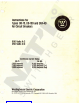 Westinghouse DB-75 Instructions Manual