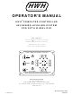 HWH 625 SERIES OPERATOR'S MANUAL Pdf Download | ManualsLib