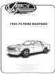 Vintage Air 551170 Manual
