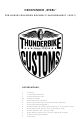 Thunderbike STEEL Installation Instructions Manual