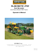 KESMAC SLAB-MATIC 2700 Operator's Manual