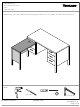 Steelcase Machine and Typewriter unit 41-ATT Assembly Directions