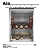 Eaton 4000A MiniMod Instruction Booklet For The Installation, Operation And Maintenance
