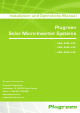 Plugreen PGM-200P-230 Installation And Operation Manual