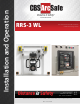 CBS ArcSafe RRS-3 WL Installation And Operation Manual