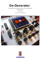 TubeOhm De-Generator Assembly And Alignment