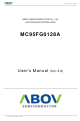 Abov MC95FG0128A User Manual