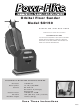 Powr-Flite SD150 Operating Instructions Manual