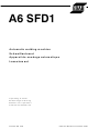 ESAB A6 SFD1 Series Operating Manual