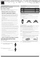 Home Accents Holiday TG76M3P08D19 Quick Start Manual