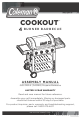 Coleman COOKOUT 4 BURNER BARBECUE Assembly Manual