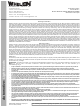 Whelen Engineering Company Mirror-Beam MBCI00 Installation Manual