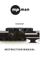 MP-Man MINI300BT Instruction Manual