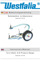 Westfalia 97 42 53 Instruction Manual