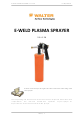 Walter 53-L 126 Operating Instructions Manual
