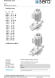 Sera M 409.2 Series Operating Instructions Manual