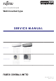Fujitsu ASYG07KETA Service Manual