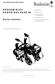 Redexim BLEC POWER BOX RAKE 80 User Manual And Parts Book