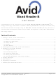 Avid Technology Wand Reader-B User Manual