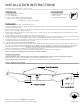 FORM FIT 1118 Installation Instructions