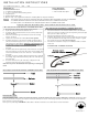 FORM FIT 2103 Installation Instructions