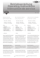 Bitzer 2HL-1.2 Operating Instructions Manual