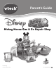 VTech Disney Go! Go! Smart Wheels Mickey Mouse Gas & Go Repair Shop Parents' Manual