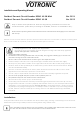 Votronic RCBO 16-30 Mini Installation And Operating Manual