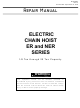 Harrington ER Series Repair Manual
