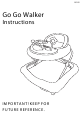 My Child F1 2-in-1 Baby Car Walker Go Go Instructions Manual